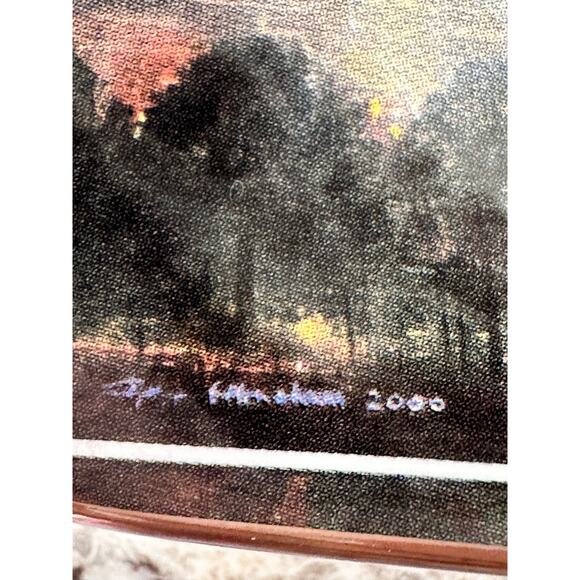 TWIN TOWERS New York City NYC Bradford Exchange Tray numbered 2002 - Picture 8 of 9